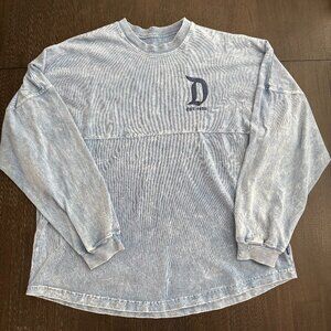 Disneyland Denim Blue Long Sleeve Shirt
